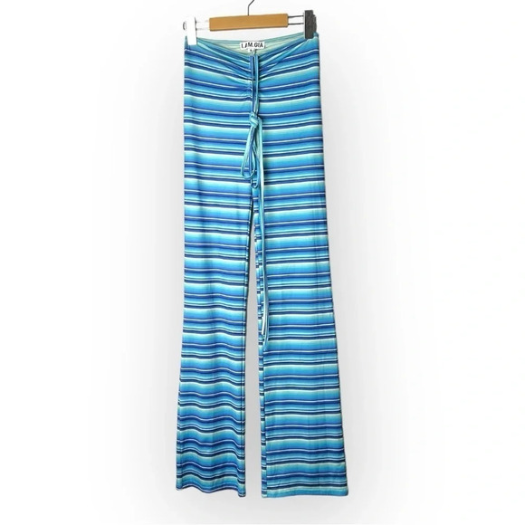 I.AM.GIA Blue Stripe Halo  Pants S - Picture 2 of 9